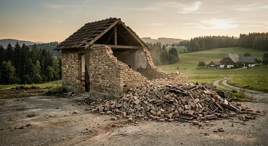 Abbrucharbeiten von SZOLDATICS