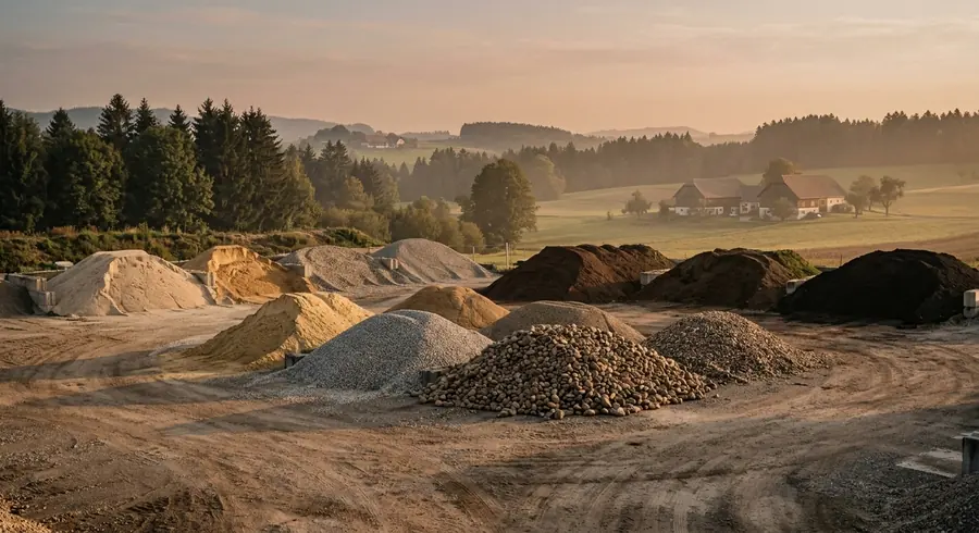 Sand- und Schotterlieferung von SZOLDATICS